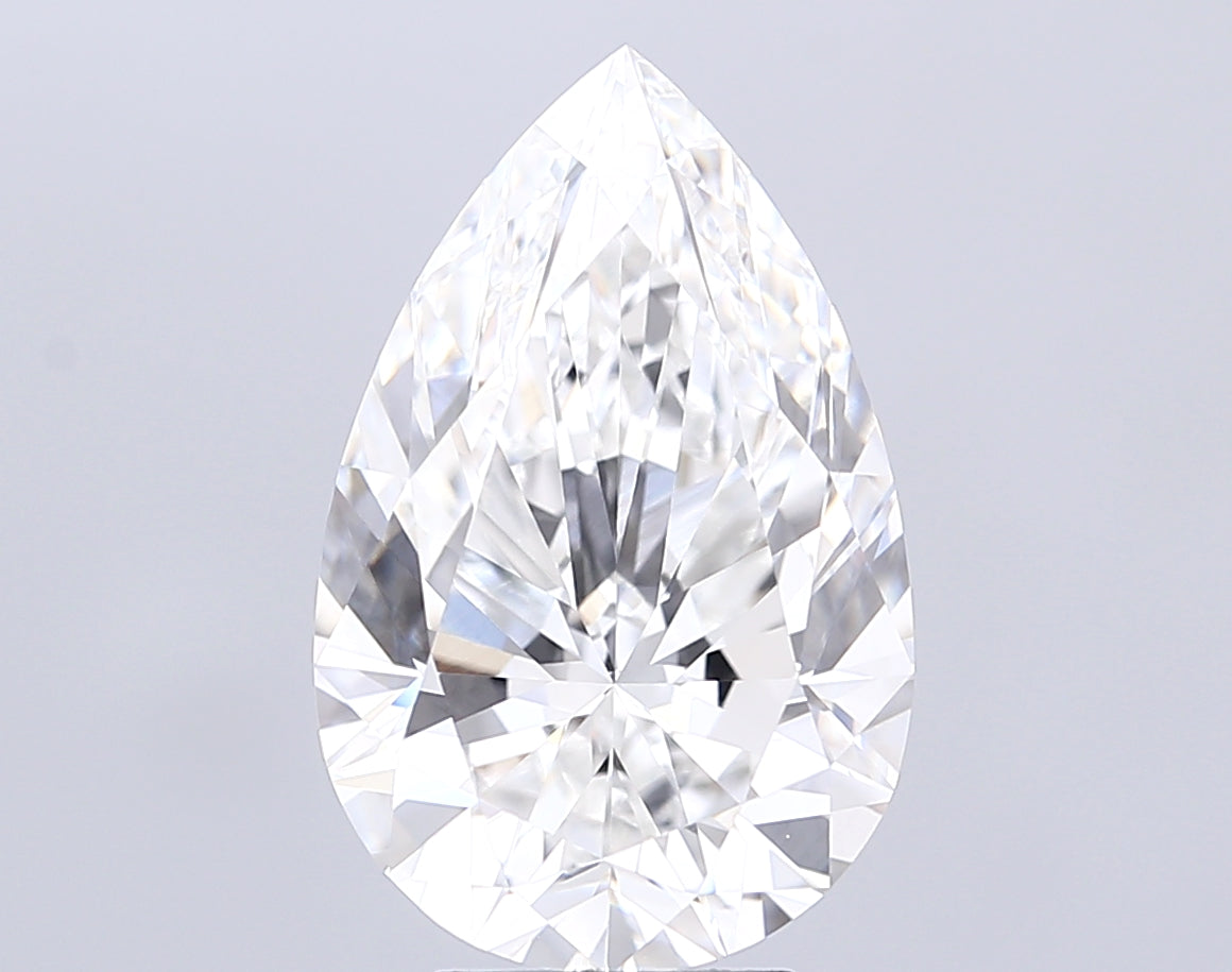 6.08ct Pear Lab-Grown Diamond · E VVS2 · IGI