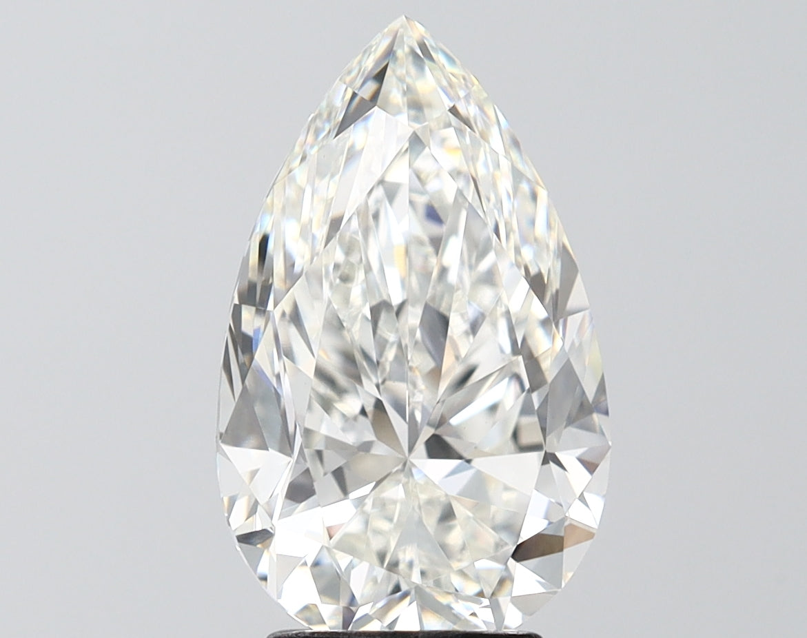 4.00ct Pear Lab-Grown Diamond · G VVS2 · IGI