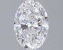 0.91ct Oval Lab-Grown Diamond · D VS2 · IGI
