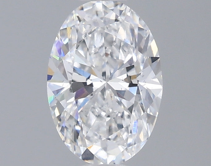 0.91ct Oval Lab-Grown Diamond · D VS2 · IGI