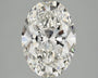 3.08ct Oval Lab-Grown Diamond · H VVS2 · IGI