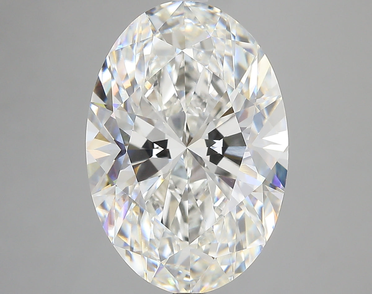 8.10ct Oval Lab-Grown Diamond · F VVS2 · IGI