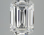 4.09ct Emerald Lab-Grown Diamond · D SI1 · IGI