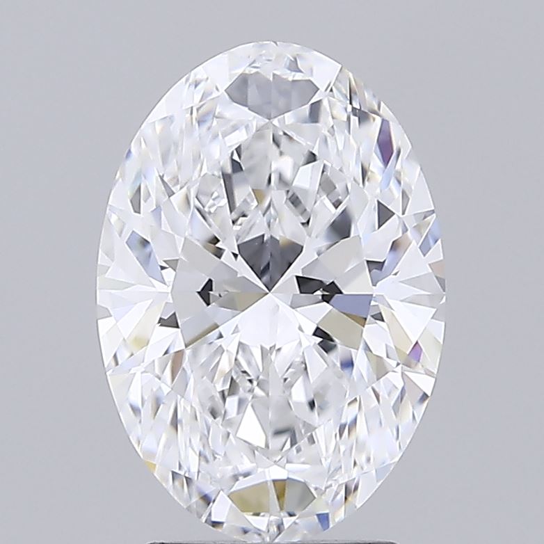 3.04ct Oval Lab-Grown Diamond · D IF · IGI