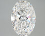 4.01ct Oval Lab-Grown Diamond · E IF · IGI