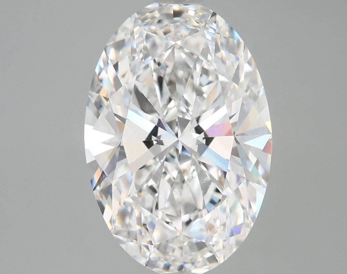 4.01ct Oval Lab-Grown Diamond · E IF · IGI