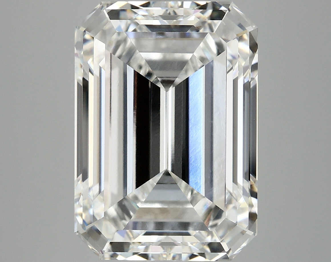 8.26ct Emerald Lab-Grown Diamond · F VVS2 · IGI