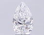 3.04ct Pear Lab-Grown Diamond · E VS2 · IGI