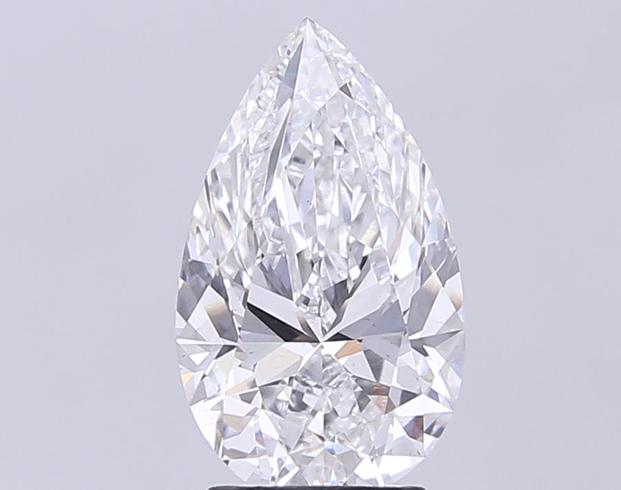 3.04ct Pear Lab-Grown Diamond · E VS2 · IGI