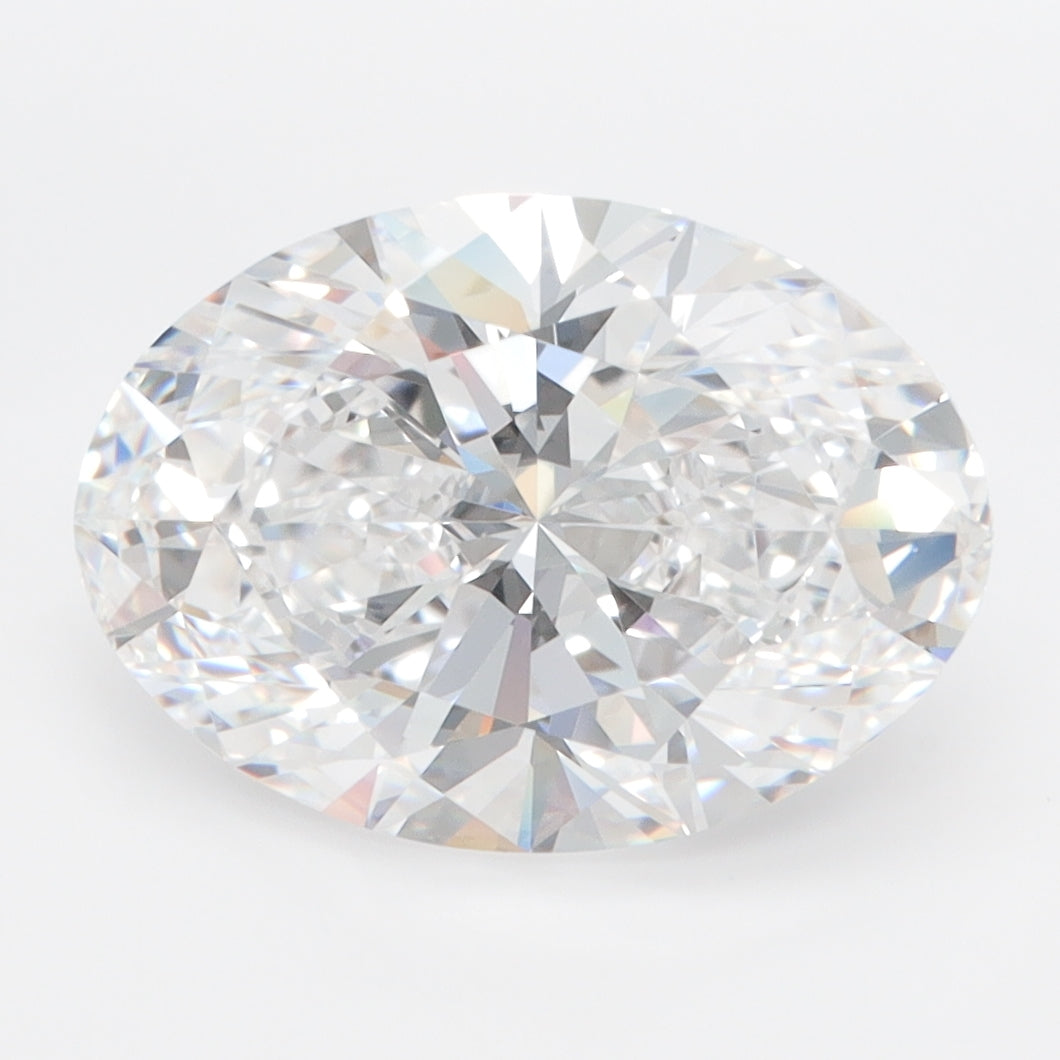 3.00ct Oval Lab-Grown Diamond · D IF · IGI