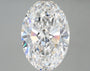 4.10ct Oval Lab-Grown Diamond · D VVS1 · IGI