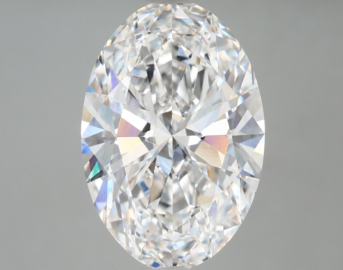 4.10ct Oval Lab-Grown Diamond · D VVS1 · IGI