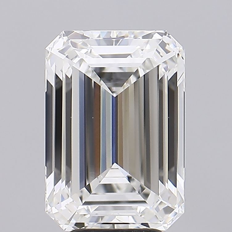 6.01ct Emerald Lab-Grown Diamond · F VVS2 · IGI