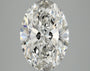 4.10ct Oval Lab-Grown Diamond · G VS1 · IGI