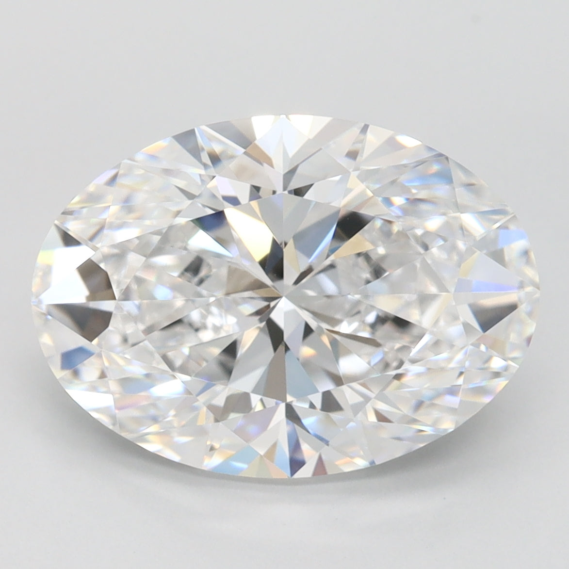 4.03ct Oval Lab-Grown Diamond · D IF · IGI