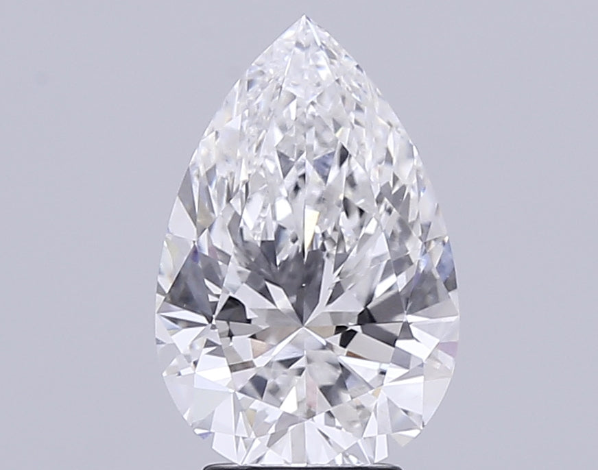 4.01ct Pear Lab-Grown Diamond · D VVS2 · IGI
