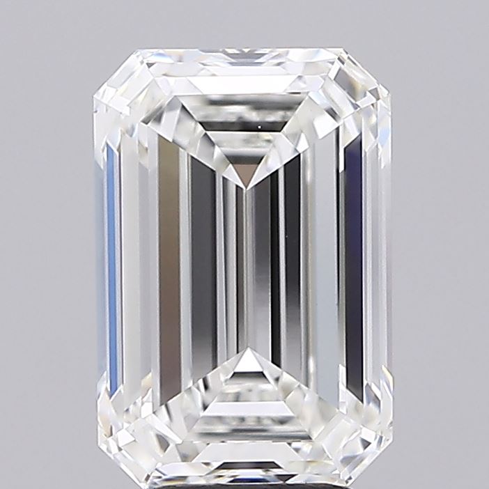 4.01ct Emerald Lab-Grown Diamond · F VVS2 · IGI