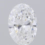 0.70ct Oval Lab-Grown Diamond · D VS2 · IGI