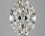 3.10ct Oval Lab-Grown Diamond · H VVS2 · IGI