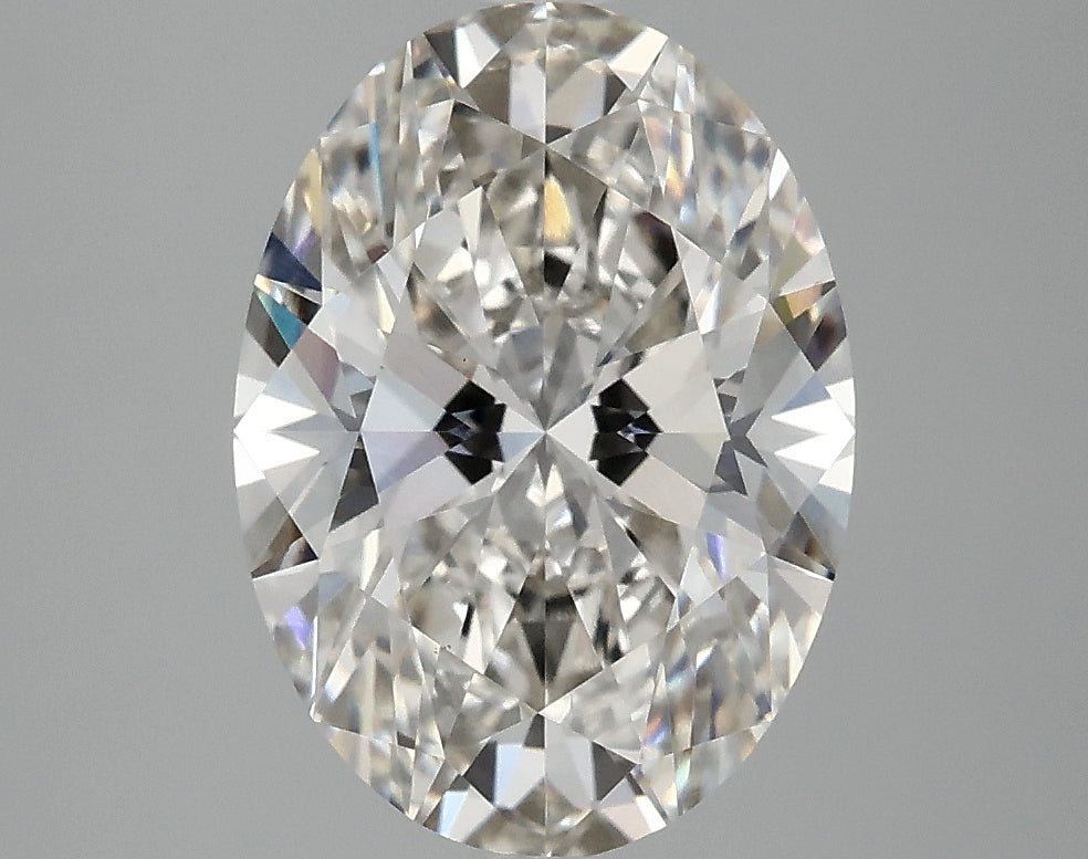 3.10ct Oval Lab-Grown Diamond · H VVS2 · IGI