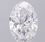 3.00ct Oval Lab-Grown Diamond · D VVS2 · IGI