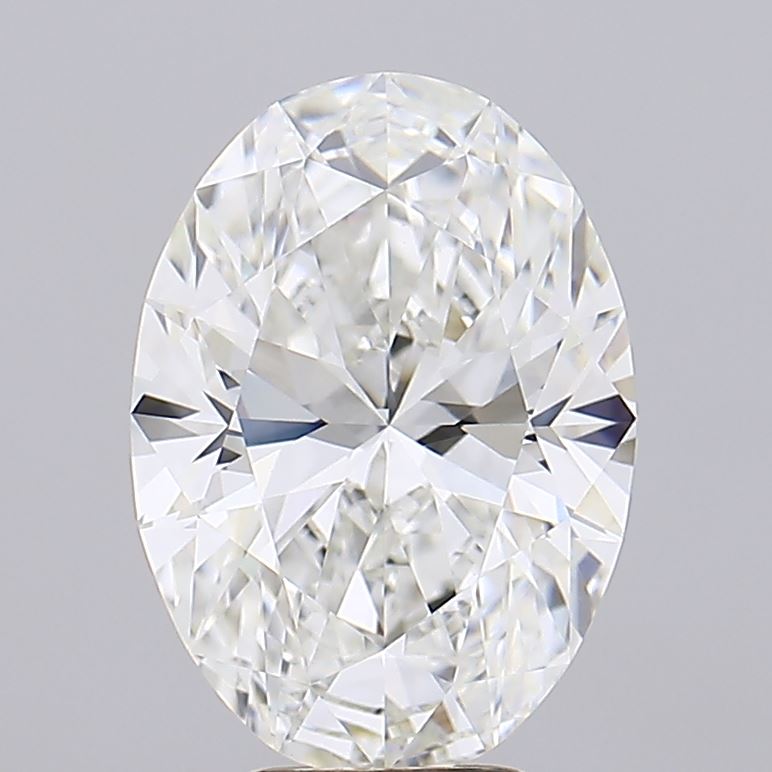 6.07ct Oval Lab-Grown Diamond · F VVS2 · IGI