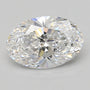 1.52ct Oval Lab-Grown Diamond · D VS1 · IGI