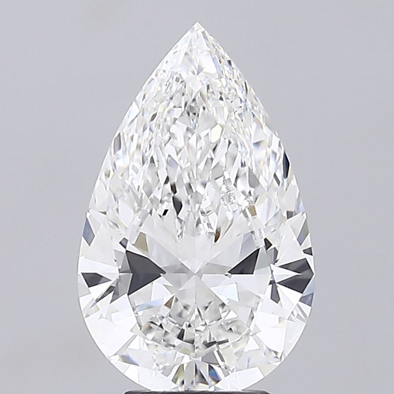 4.08ct Pear Lab-Grown Diamond · E VVS2 · IGI