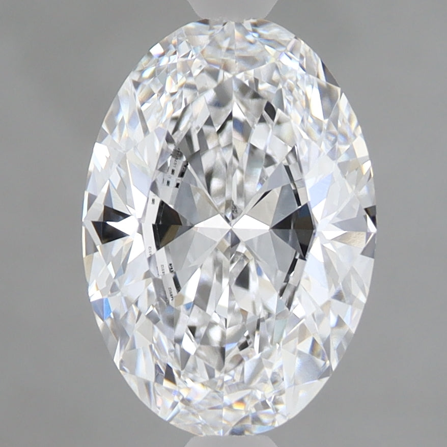 2.04ct Oval Lab-Grown Diamond · D VVS1 · IGI