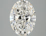 3.16ct Oval Lab-Grown Diamond · G VVS2 · IGI