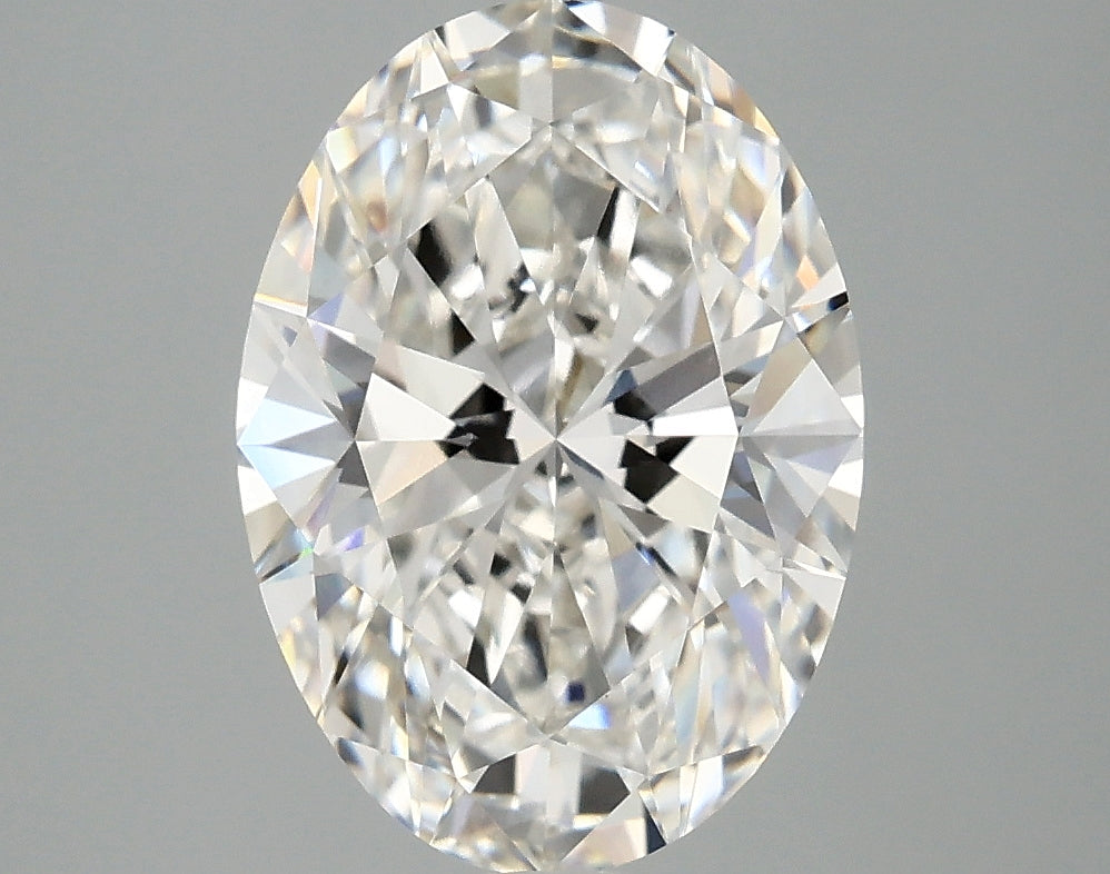 3.16ct Oval Lab-Grown Diamond · G VVS2 · IGI