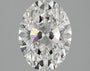 1.58ct Oval Lab-Grown Diamond · F VS1 · IGI