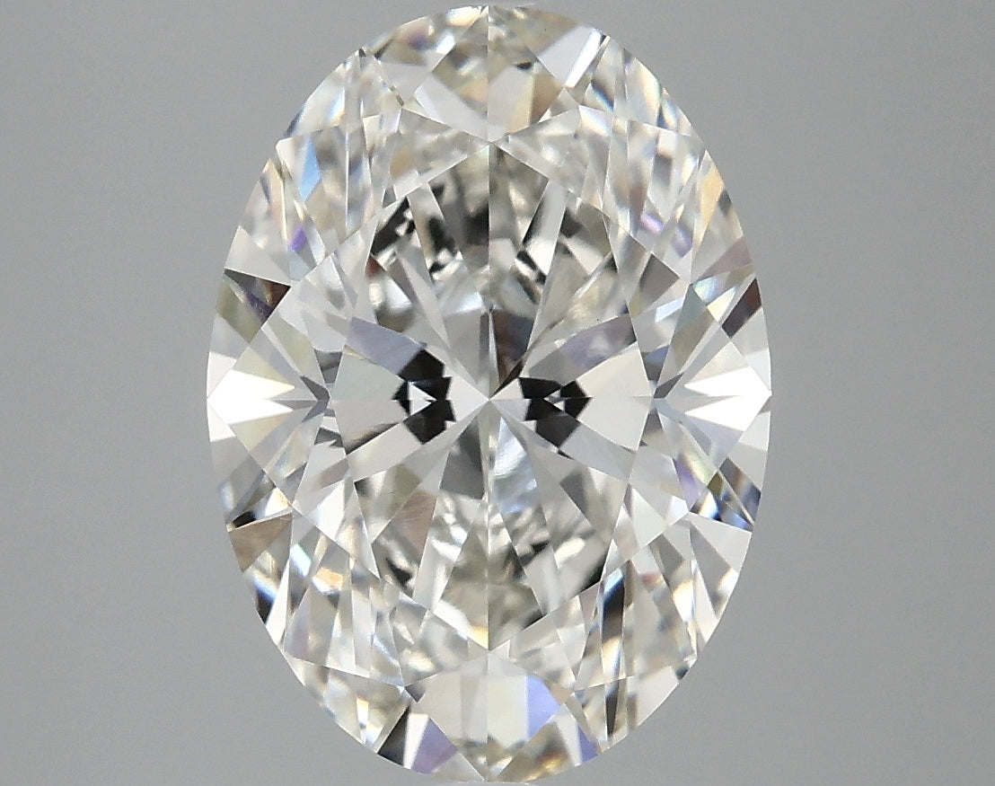4.09ct Oval Lab-Grown Diamond · G VVS2 · IGI