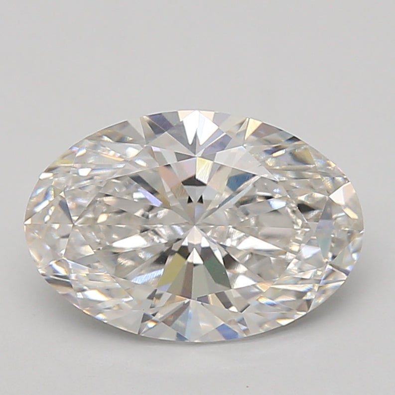 3.04ct Oval Lab-Grown Diamond · D VVS1 · IGI