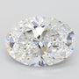 4.00ct Oval Lab-Grown Diamond · D IF · IGI