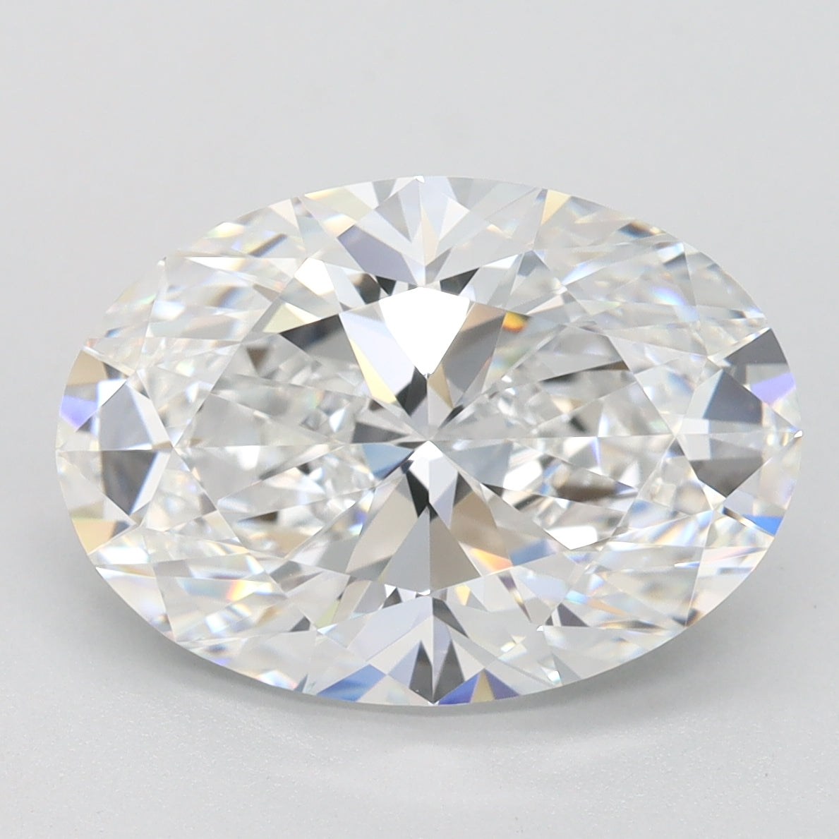 4.00ct Oval Lab-Grown Diamond · D IF · IGI