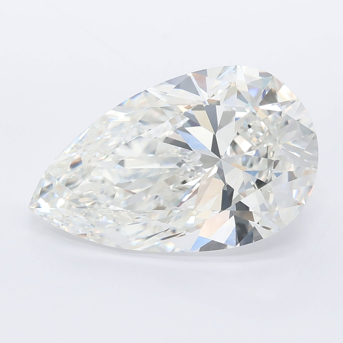 6.05ct Pear Lab-Grown Diamond · E VVS2 · IGI