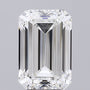 5.00ct Emerald Lab-Grown Diamond · E VVS2 · IGI
