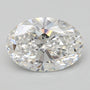 3.02ct Oval Lab-Grown Diamond · D VVS1 · IGI