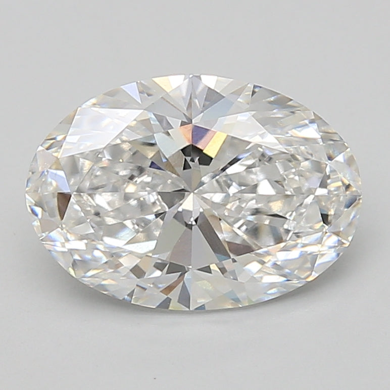 3.02ct Oval Lab-Grown Diamond · D VVS1 · IGI