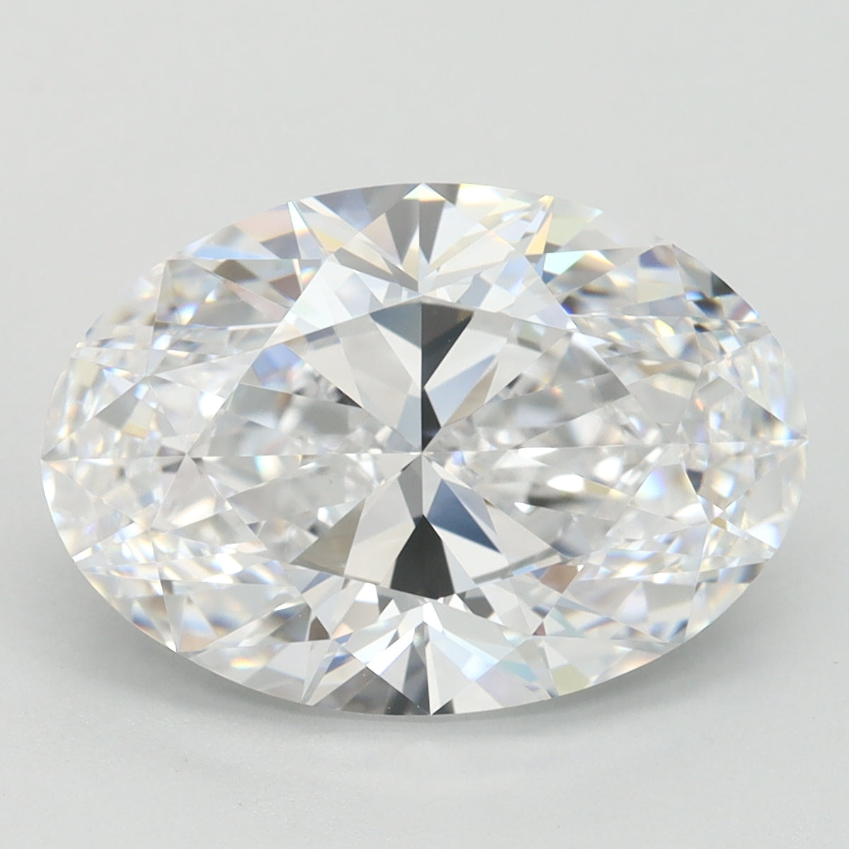 4.02ct Oval Lab-Grown Diamond · D IF · IGI