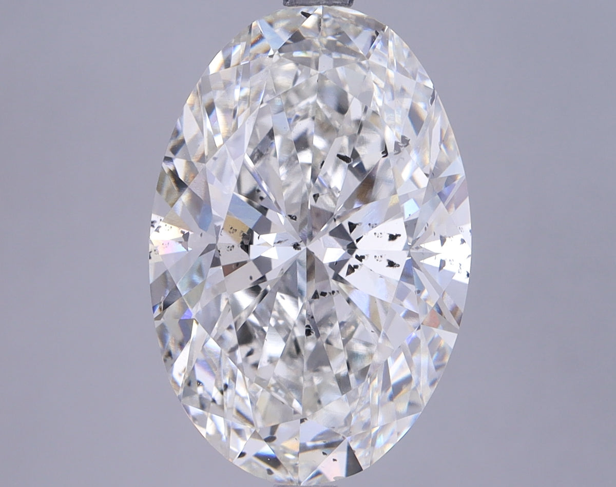 6.03ct Oval Lab-Grown Diamond · F SI2 · IGI