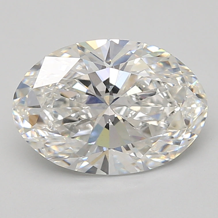 3.06ct Oval Lab-Grown Diamond · D VVS1 · IGI