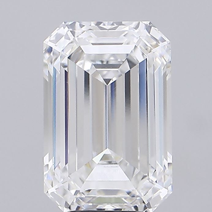 5.10ct Emerald Lab-Grown Diamond · F VS1 · IGI