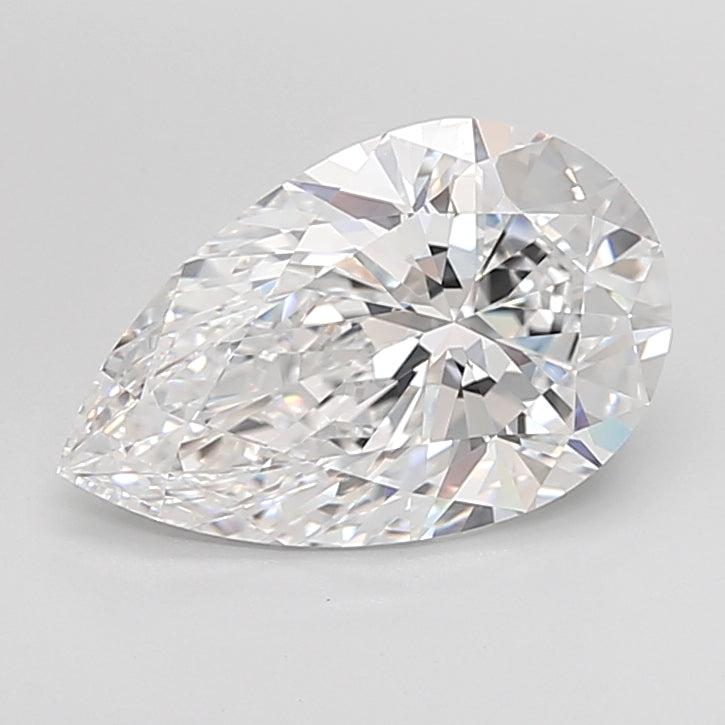 4.26ct Pear Lab-Grown Diamond · D IF · IGI