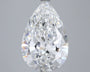 5.50ct Pear Lab-Grown Diamond · E VS1 · IGI