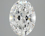 3.20ct Oval Lab-Grown Diamond · E VVS2 · IGI