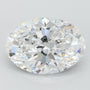 3.09ct Oval Lab-Grown Diamond · D IF · IGI