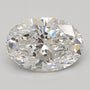 3.00ct Oval Lab-Grown Diamond · D VVS1 · IGI