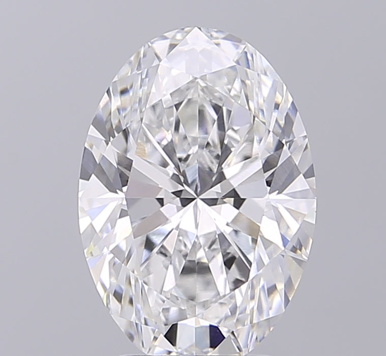 3.02ct Oval Lab-Grown Diamond · D VVS2 · IGI